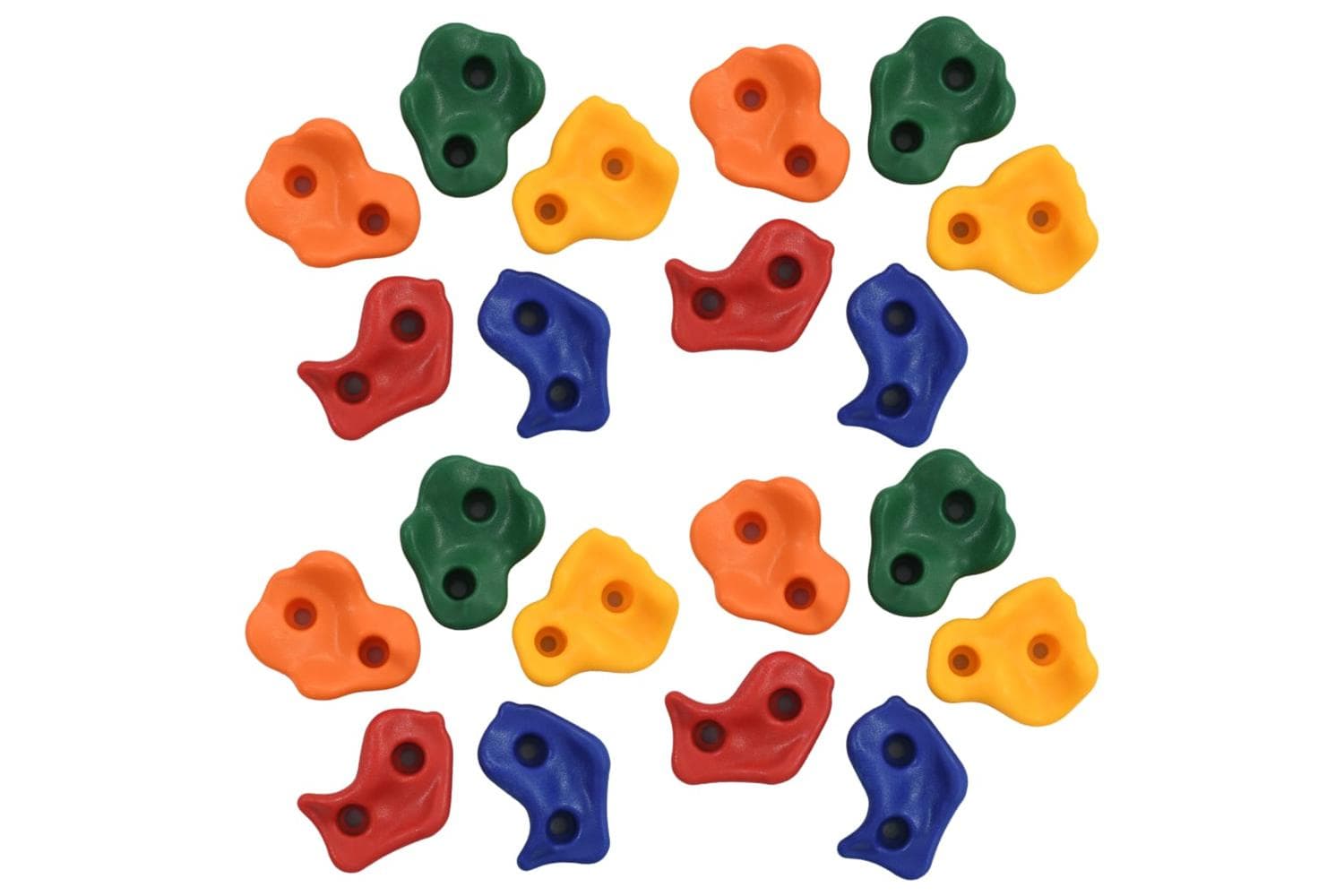 Vidaxl 278648 Climbing Stones 20 Pcs Multicolour Pe