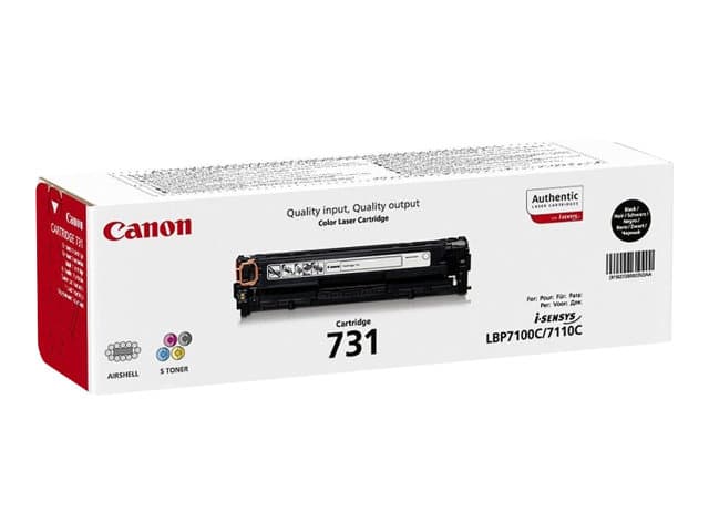 CANON - 731 BK - black - original - toner cartridge