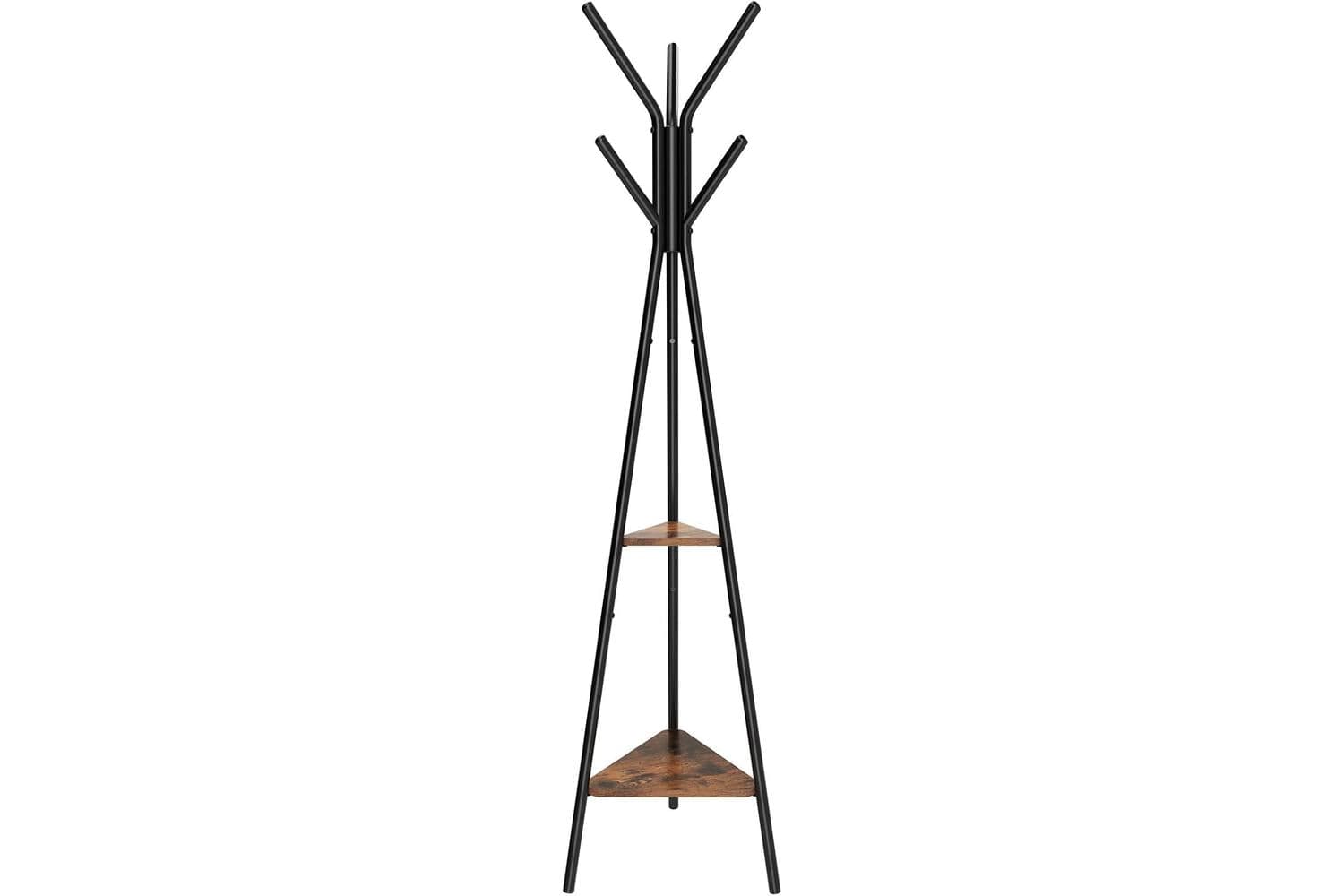 Vasagle Tapered Coat Rack Stand | Black & Vintage