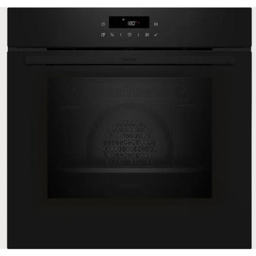 NEFF            N30 71LITRE BUILT IN SINGLE OVEN - PYRO CLEAN - BLACK