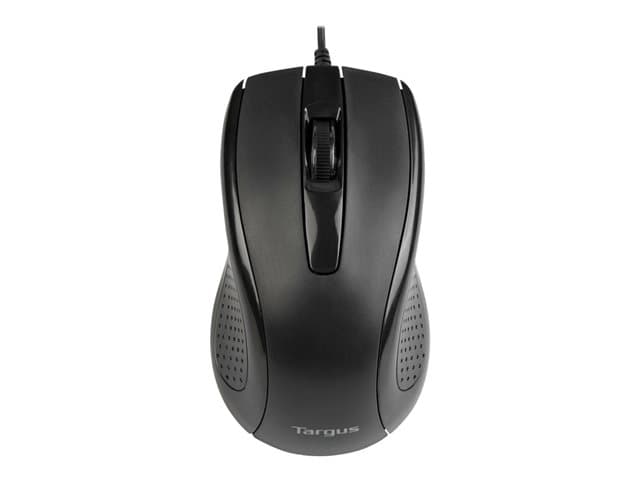 TARGUS - Full-Size - mouse - antimicrobial - USB - black