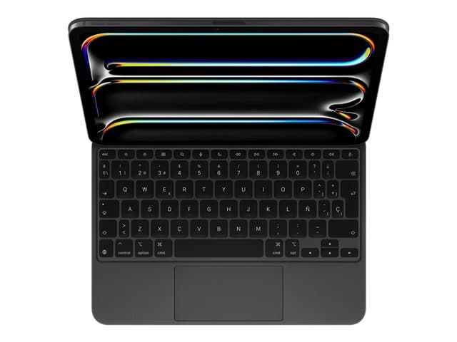 APPLE - Magic Keyboard - keyboard and folio case - with trackpad - QWERTY - Spanish - black Input Device