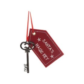 Santa's Magic Key Tree Decoration