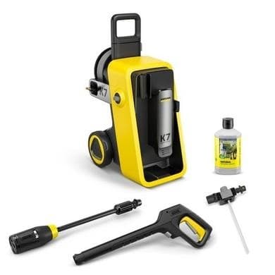 Kärcher Pressure Washer K7 Comfort Premium - 1.317-502.0 - 180Bar Pressure Washer with 4-in-1 Spray Lance Hose Reel & Smart App Support