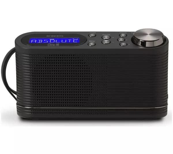 ROBERTS PLAY10 Portable DAB+/FM Radio - Black