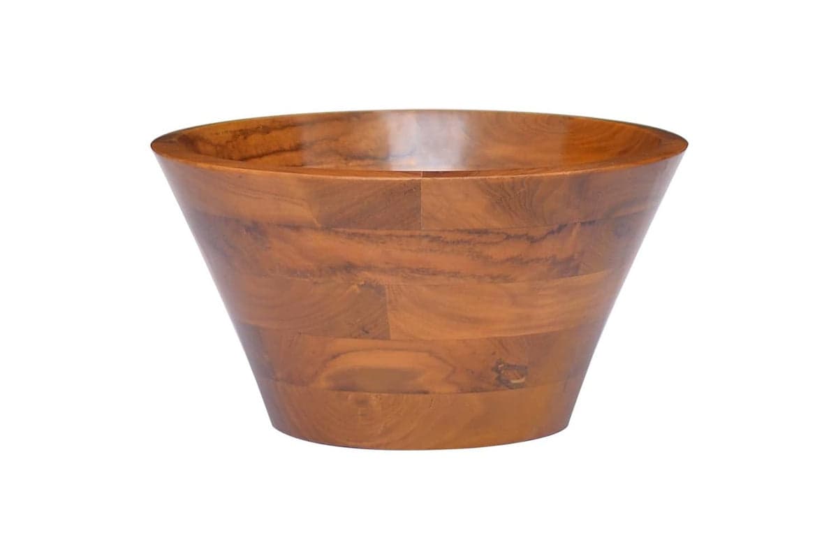 vidaXL 326161 Basin Solid Teak Wood ÃƒÂŽÃ‚Â¦40x20cm
