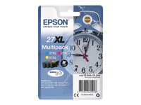 EPSON - 27XL Multipack - 3-pack - XL - yellow, cyan, magenta - original - ink cartridge
