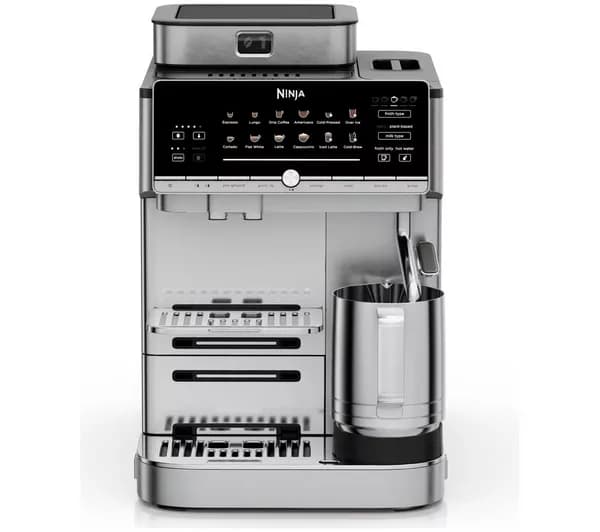 NINJA AutoBarista Pro AE1052UK Bean to Cup Coffee Machine with Thermal Carafe - Stainless Steel