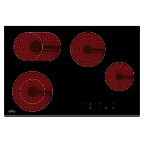 Belling 75CM 4 Zone Ceramic Hob - Black | BCH771TB