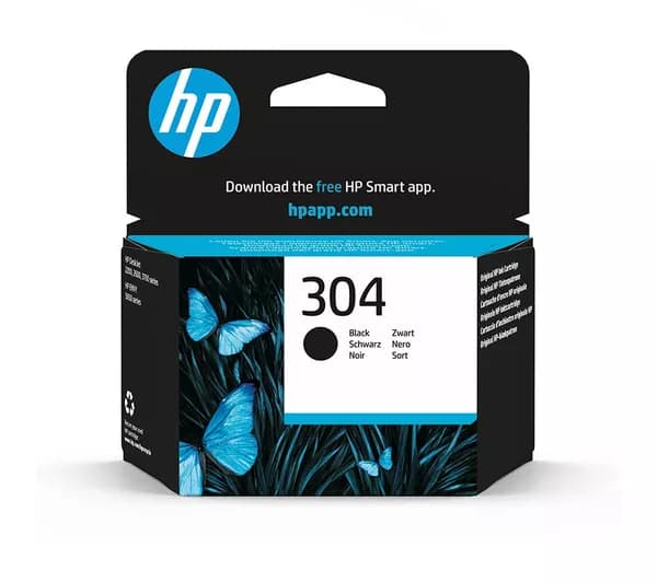HP 304 Original Black Ink Cartridge