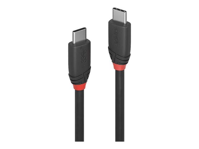 Lindy - Black Line - USB-C cable - USB-C to USB-C - 1.5 m