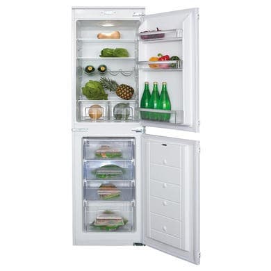 Refurbished CDA 154 Litre 50/50 Integrated Upright Fridge Freezer - White