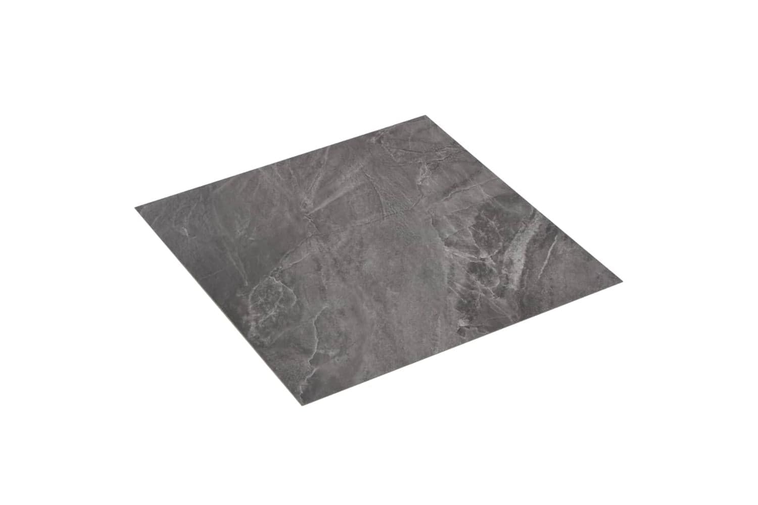 Vidaxl Self-adhesive Pvc Flooring Planks 5.11 Sq M Black With Pattern