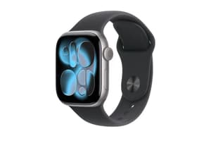 Apple Watch Series 11 | GPS | 46mm | Space Grey Aluminium | Black Sport Band | M/L