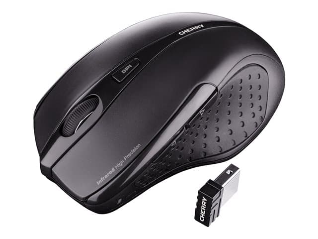 Cherry - MW 3000 - mouse - 2.4 GHz - black