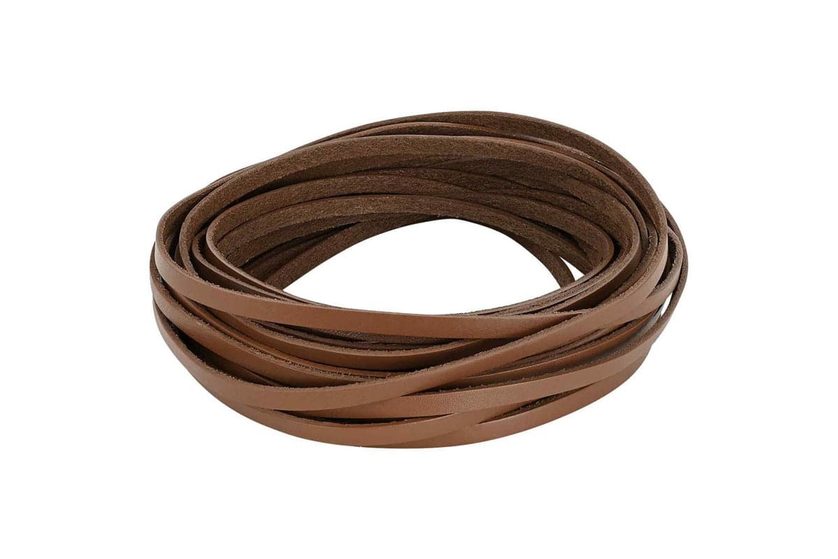 Vidaxl Leather Strap 1 Brown 500 X 06 Cm Leather