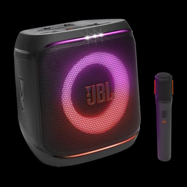 JBL PartyBox Encore 2 Portable Party Speaker With Mic And Auracast - Black | PBENCORE2UK