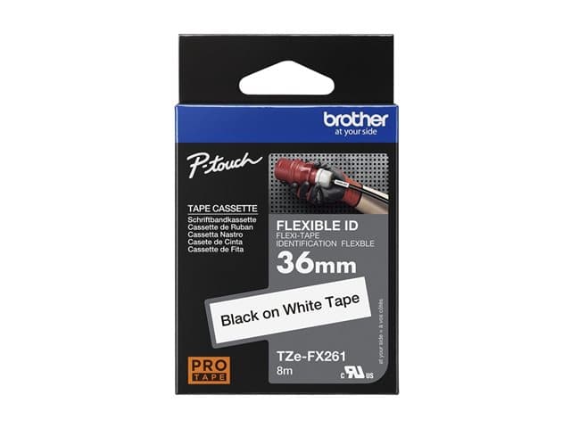 BROTHER TZe-FX Flexible Tape