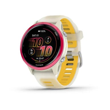 Garmin  Forerunner 570 - 42MM Smartwatch - Bone/Raspberry/Mango | 010-02970-02
