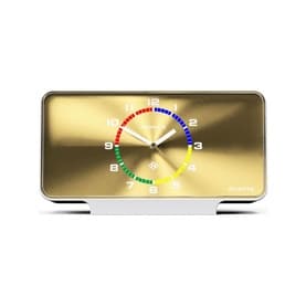 Planet Mantel Clock White