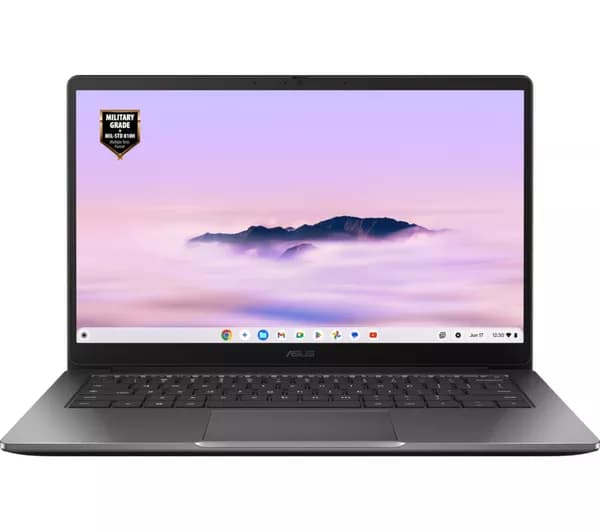 ASUS Chromebook Plus CX14 14"- Intel® Core™ 3, 128 GB eMMC, Grey