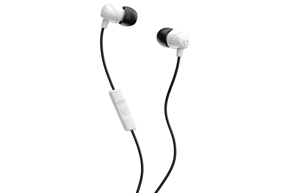 Skullcandy Jib In-Ear Wired Earbuds |  White/Black