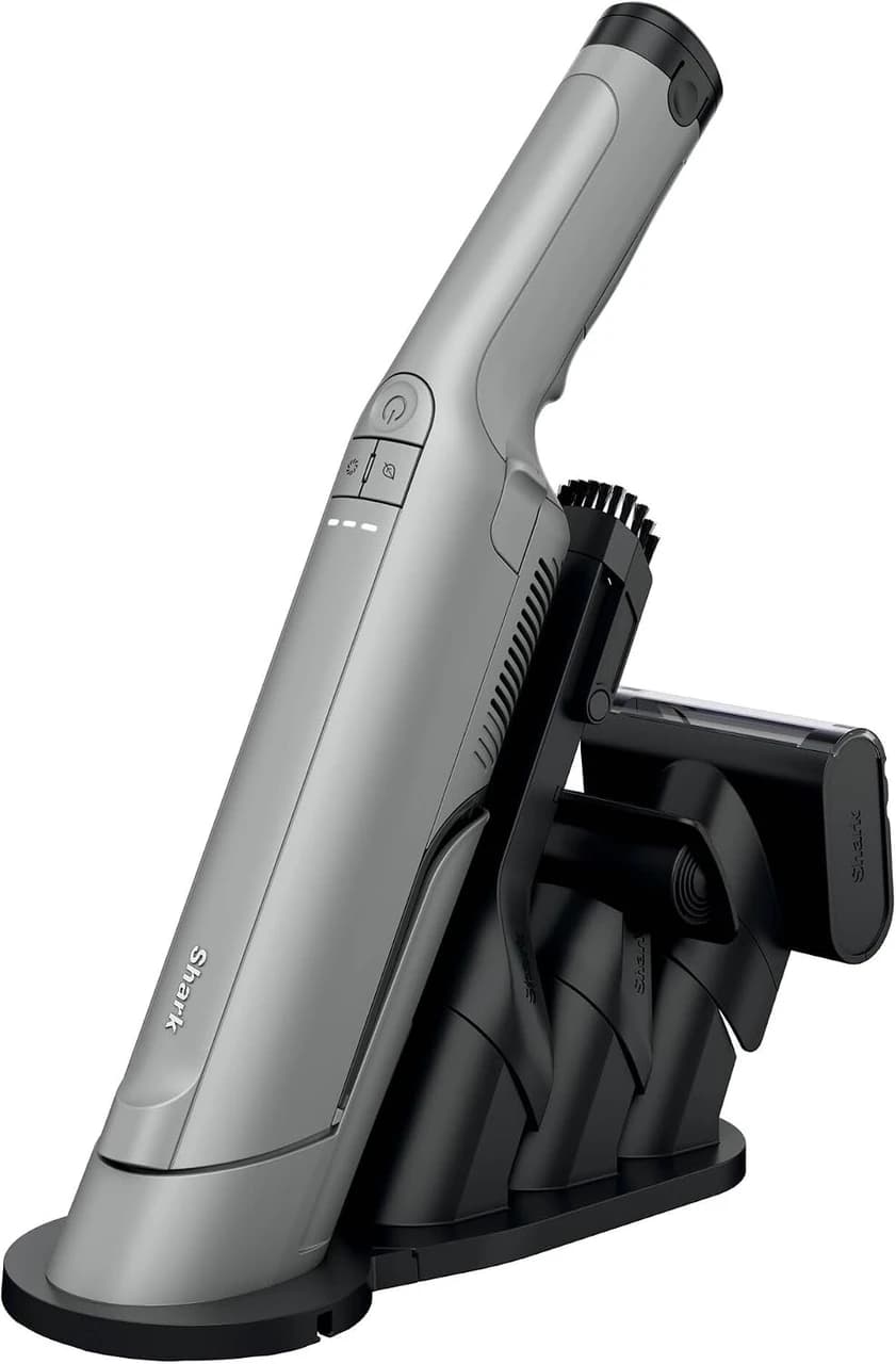 Shark WV501UK WandVac Deluxe Pet Pro Cordless Handheld Vacuum 40min LED – Stone Grey