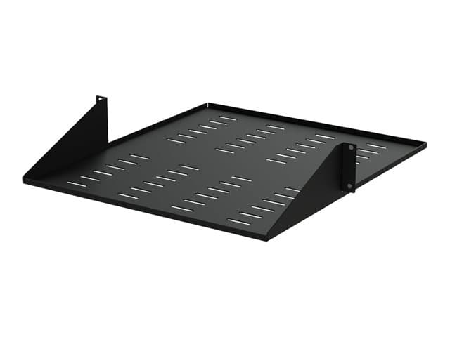 STARTECH.COM - Startech 2U Vented 19" 2-Post Network Rack Cabinet Shelf, 20in Deep Center Mount Cantilever Tray Rackmount Shelf for AV/Data Equipment Enclosure with Cage Nuts & Screws 75lb Capacity - 2U Fixed Rack Shelf (CABSHF2POSTV2) - rack shelf - 2U