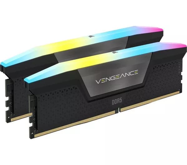 CORSAIR Vengeance 32 GB RGB DDR5 5600 MHz PC RAM - 16 GB x 2
