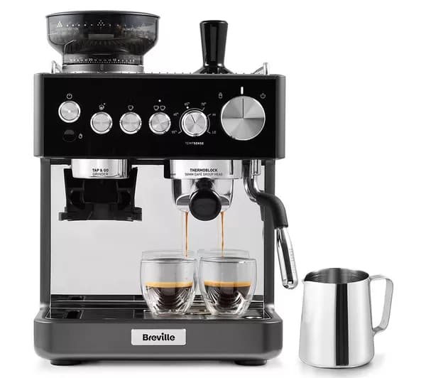 BREVILLE Barista Sense VCF187 Bean to Cup Coffee Machine - Stainless Steel