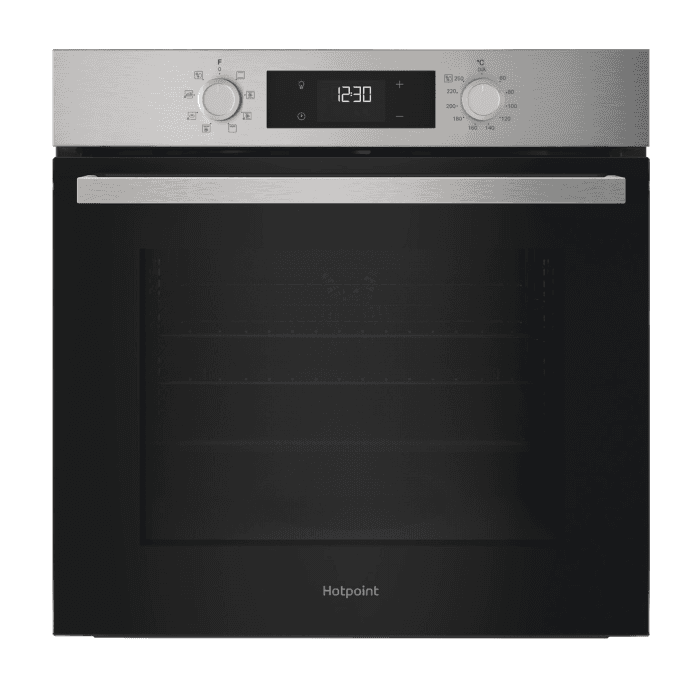 Hotpoint HO3K55HXUK, Single Oven, Black