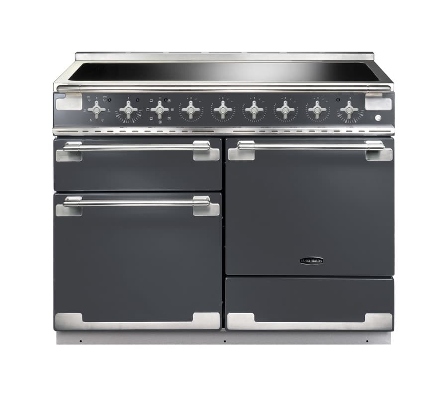 Rangemaster Elise 110cm Dual Fuel Range Cooker Freestanding - Slate | ELS110DFFSL-C