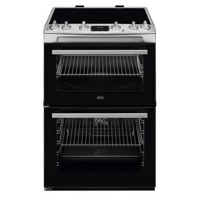 Refurbished AEG 5000 Series CIX6540ACM 60cm Electric Induction Cooker Stainless Steel