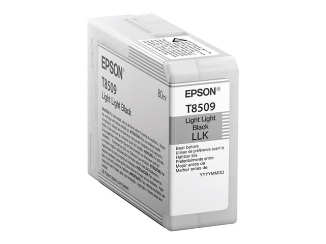 EPSON - T8509 - light light black - original - ink cartridge