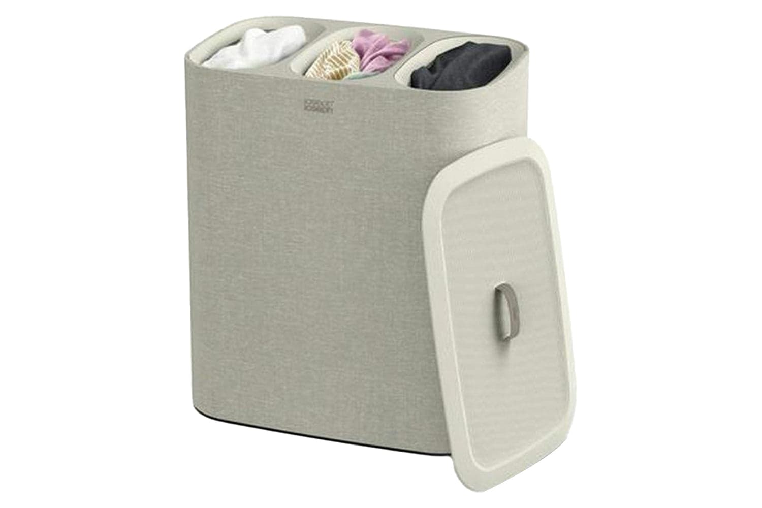 Joseph Joseph | 90L Triple Compartment Laundry Basket | Ecru
