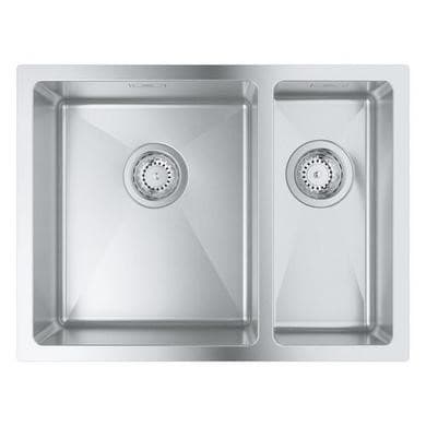 Grohe K700U 1.5 bowls Undermount  Chrome Stainless Steel Kitchen Sink