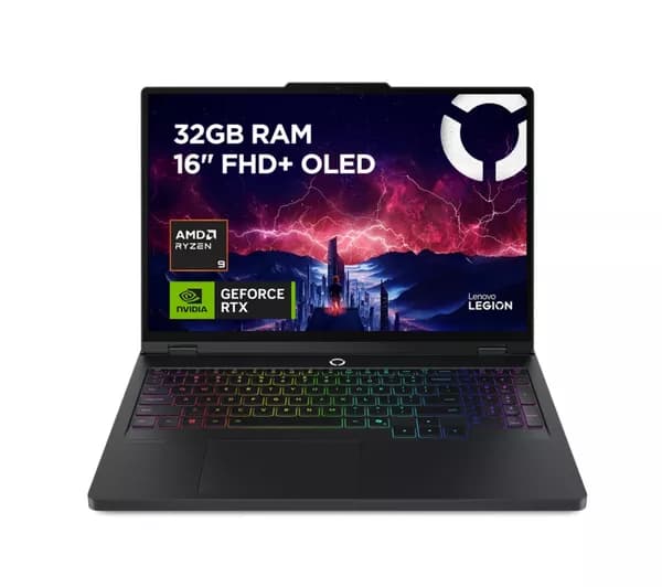 LENOVO Legion Pro 5 16" Gaming Laptop - AMD Ryzen 9, RTX 5060, 1 TB SSD
