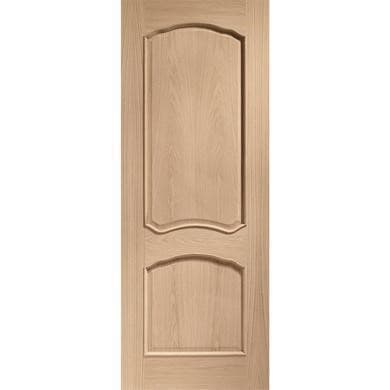 Internal Oak 2-Panel FD30 Fire Door - Unfinished - Louis - XL Joinery