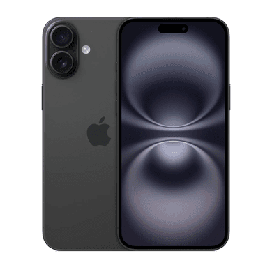 Refurbished Apple iPhone 16 Black 6.1" 128GB 5G Unlocked & SIM Free Smartphone