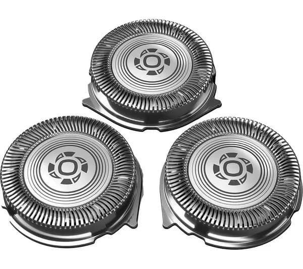 PHILIPS Wet & Dry SH30/50 Rotary Electric Shaver Head Replacements - Silver