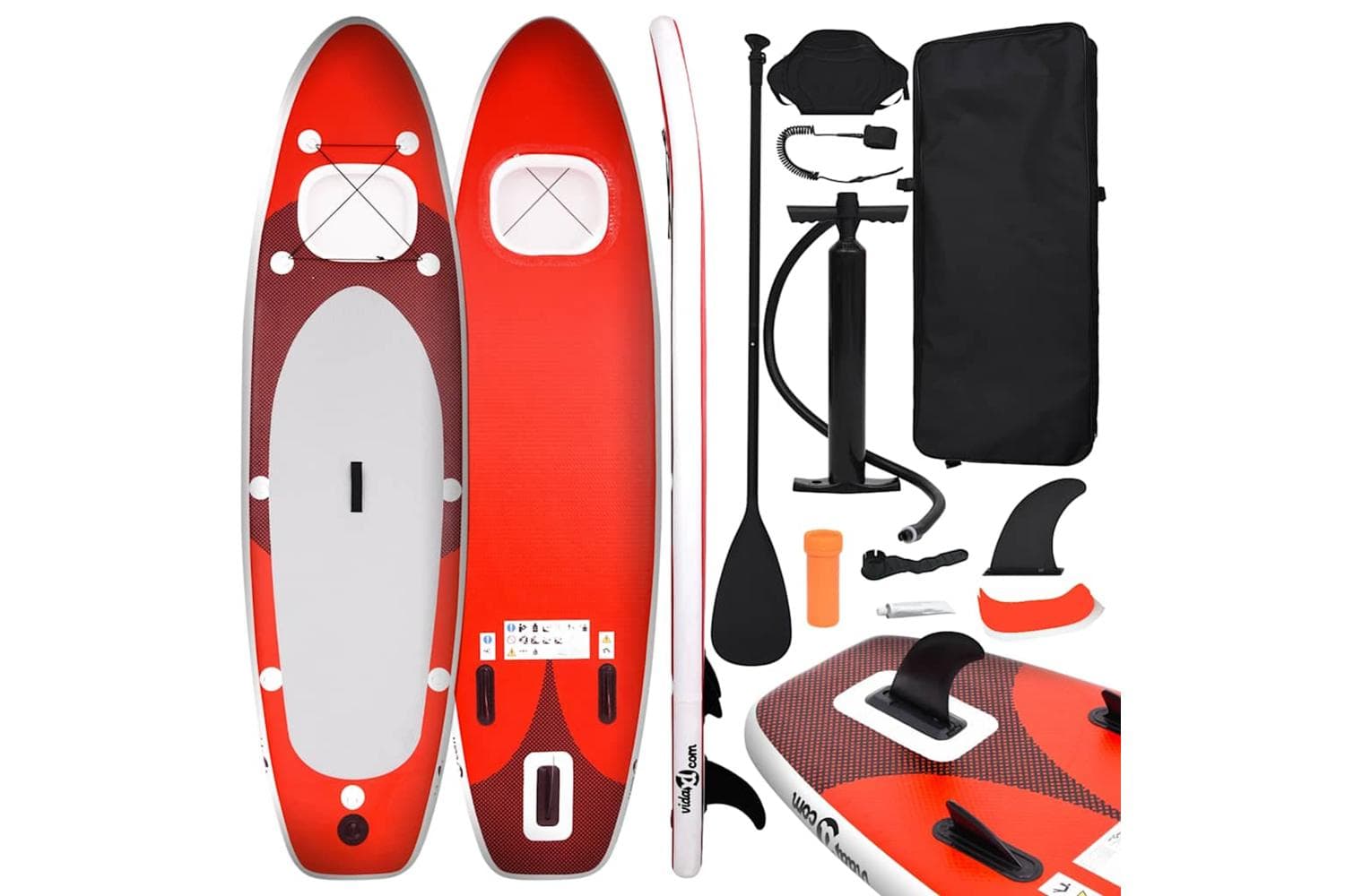 Vidaxl Inflatable Stand Up Paddle Board Set