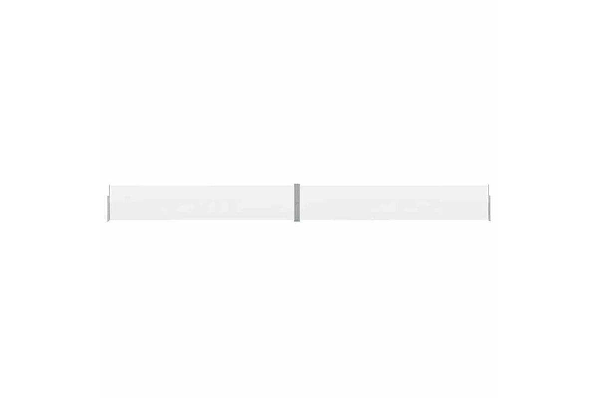 vidaXL 313388 Patio Retractable Side Awning 140x1200cm Cream