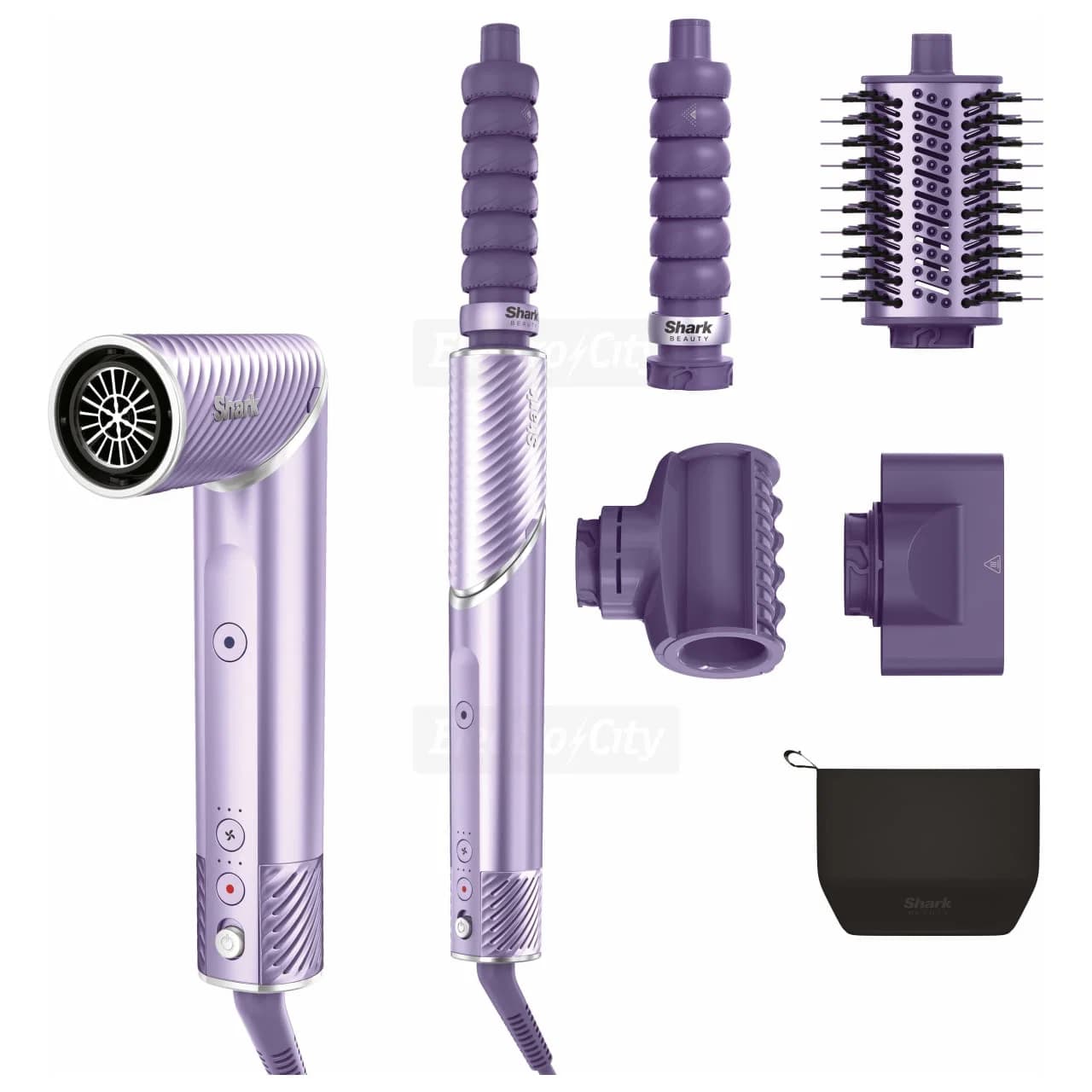 Shark FlexStyle IonCurl 4-in-1 Air Styler and Hair Dryer with Coanda Curlers | Lilac
