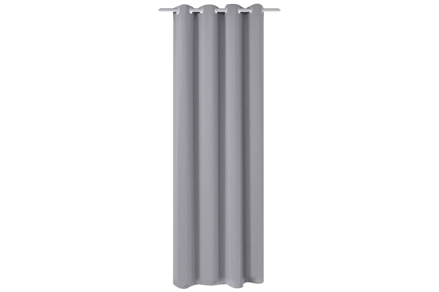 vidaXL 132206 Blackout Curtain With Metal Eyelets 270x245cm Grey