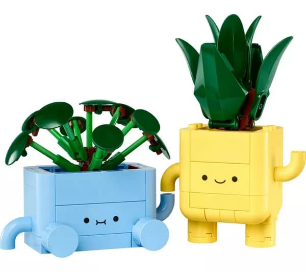 LEGO Botanicals 10349 Happy Plants Set