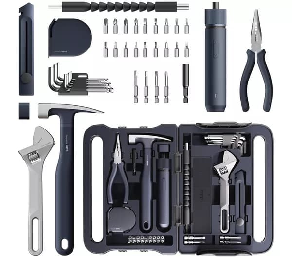 HOTO All-in-One Tool Kit with Electric Screwdriver - 40 Piece