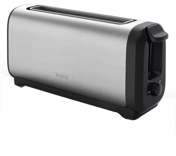 TEFAL Subito TL5S0DG0 Long Slot Toaster - Stainless Steel