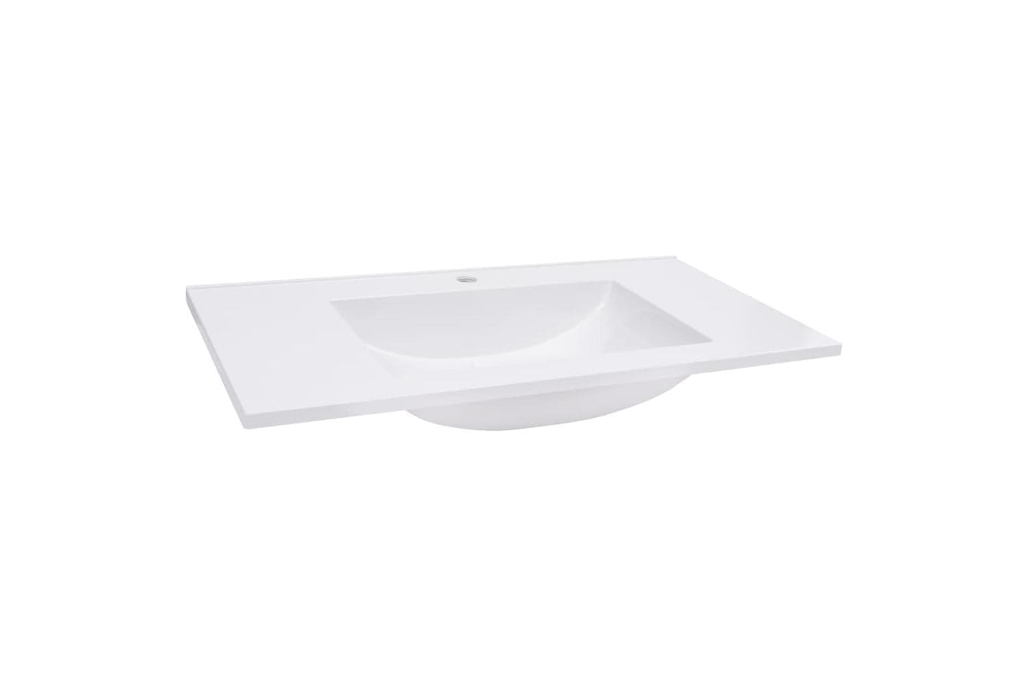 vidaXL 146517 Built-in Wash Basin 800x460x130mm Smc White