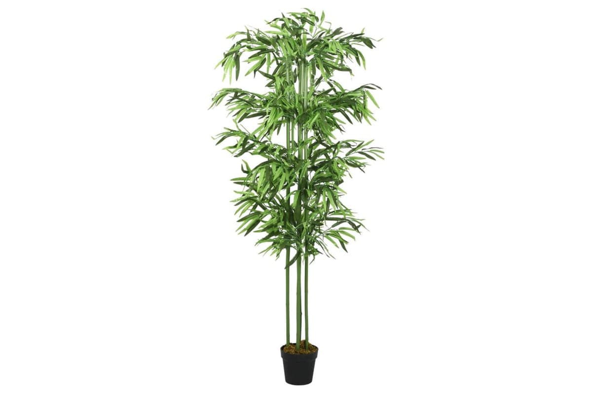 Artificial Bamboo Tree 240 Leaves 80 Cm Green