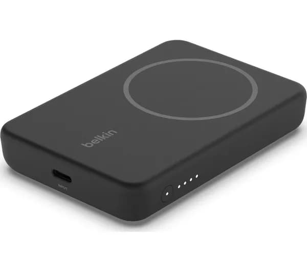 BELKIN BoostCharge Magnetic BPD004btBK Portable Wireless Power Bank - Black